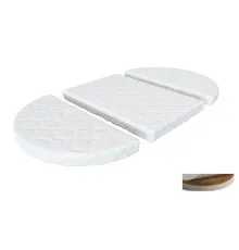 Матрас для детской кроватки Ingvart трансформер на кровать Smart Bed Round кокос+латекс, 72х72/120 см (721727)