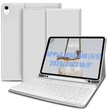 Чехол для планшета BeCover Keyboard Apple iPad Air (4/5) 2020/2022 10.9" Gray (711145)