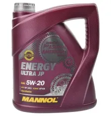 Моторное масло Mannol ENERGY ULTRA JP 5W-20  4л (MN7906-4)