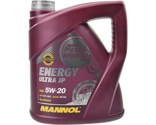 Моторна олива Mannol ENERGY ULTRA JP 5W-20  4л (MN7906-4)