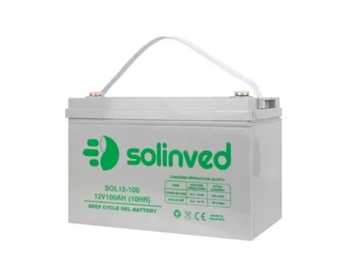 Батарея к ИБП Solinved 12V-100Ah, GEL (SLG100-12)