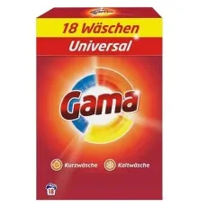 Пральний порошок Gama 3 in 1 Universal 1.08 кг (8435495837633)