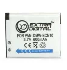 Акумулятор до фото/відео Extradigital Panasonic DMW-BCN10 (BDP1292)