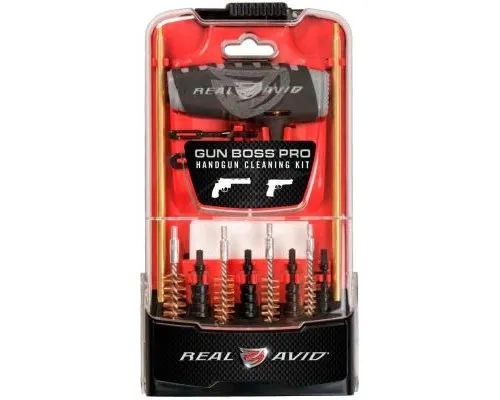 Набір для чистки зброї Real Avid Gun Boss Pro Handgun Cleaning Kit (AVGBPRO-P)