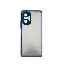 Чехол для мобильного телефона Dengos Matte Xiaomi Redmi Note 10 Pro (blue) (DG-TPU-MATT-78)