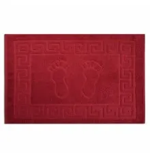 Рушник Home Line махровий (килимок) Ніжки червоний 50х70 см (135806)