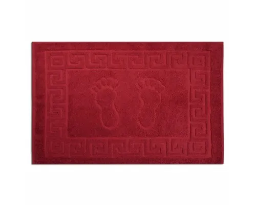 Рушник Home Line махровий (килимок) Ніжки червоний 50х70 см (135806)