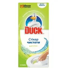 Стикер для унитаза Duck Цитрус 3 шт. (5000204324280)
