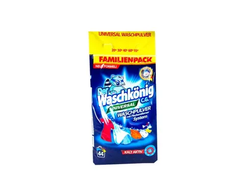 Стиральный порошок Waschkonig Universal 3.036 кг (4260418931334)