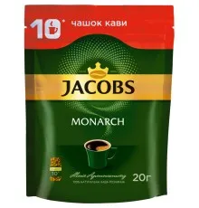 Кава JACOBS розчинна 20 г, пакет (prpj.01681)