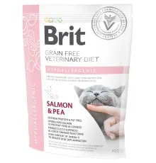 Сухий корм для кішок Brit GF VetDiets Cat Hypoallergenic 400 г (8595602528387)