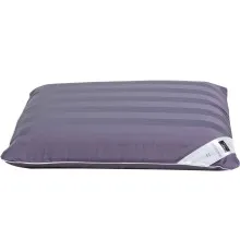 Подушка MirSon ортопедична 6068 Noble stripe Graphite WoMen 59х43х10 (2200003262223)