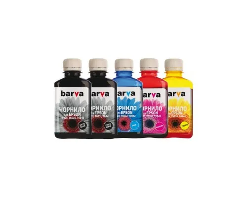 Чорнило Barva Epson T69, 5x180 мл MB/PB/C/M/Y (E69-180-MP)