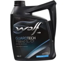 Моторное масло Wolf GUARDTECH 15W40 SL/CF 4л (8300219)