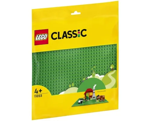 Конструктор LEGO Classic Базова пластина зеленого кольору (11023)