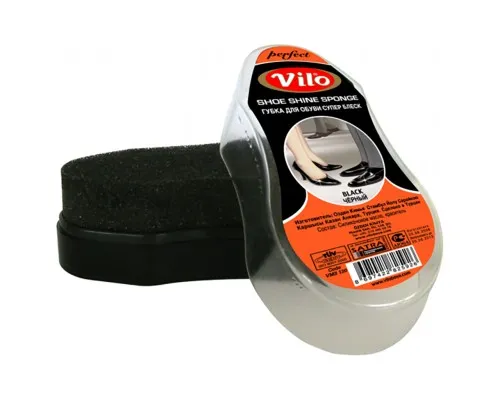 Губка для взуття Vilo для блиску Чорна (8697422825926)