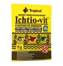Корм для риб Tropical Ichtio-vit у пластівцях 60 мл (5900469744017)