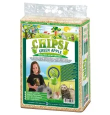Наповнювач для гризунів Chipsi Green Apple Деревний вбирний 3.2 кг (60 л) (4002973000823)