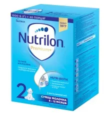 Детская смесь Nutrilon 2 Premium+ молочная 1 кг (5900852047213)