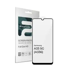 Скло захисне Armorstandart Full Glue HD Samsung A33 5G (A336) Black (ARM66045)