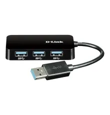 Концентратор D-Link DUB-1341 4xUSB3.0, USB3.0 (DUB-1341)