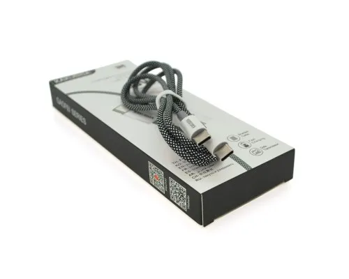Дата кабель USB 2.0 AM to Lightning 1.0m KSC-723 GAOFEI Black 2.4A iKAKU (KSC-723-B-L)