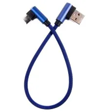 Дата кабель USB 2.0 AM to Type-C 0.25m blue Dengos (NTK-TC-UG-SHRT-SET-BLUE)