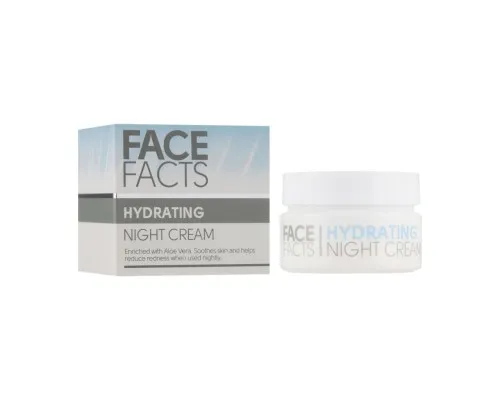 Крем для обличчя Face Facts Hydrating Night Cream Зволожувальний нічний 50 мл (5031413913019)