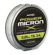 Волосінь Matrix Power Micron X 100m 0.18mm 6.5lb/3.0kg (1892.02.39)