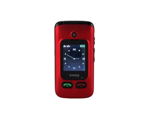 Мобільний телефон Sigma Comfort 50 Shell Duo Type-C Red Black (4827798212516)