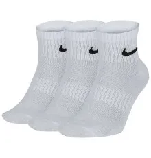 Шкарпетки Nike U NK EVERYDAY LTWT ANKLE 3PR SX7677-100 38-42 3 пари Білі (888407239007)