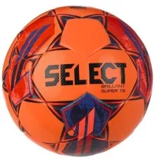 М'яч футбольний Select Brillant Super FIFA TB v23 помаранчевий, червоний Уні 5 (5703543317035)