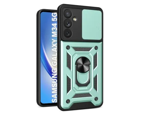 Чохол до мобільного телефона BeCover Military Samsung Galaxy M34 5G SM-M346 Dark Green (710681)