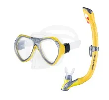 Набор для плавания Aqua Speed Aura + Evo 5574 605-18 жовтий Діт OSFM (5908217655745)