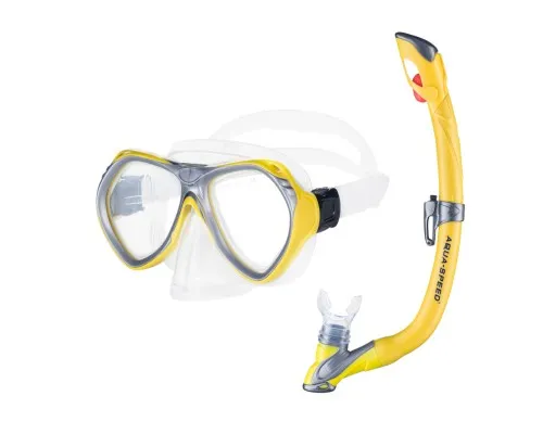 Набір для плавання Aqua Speed Aura + Evo 5574 605-18 жовтий Діт OSFM (5908217655745)
