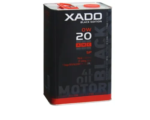 Моторна олива Xado Atomic Oil 0W-20 SP AMC Black Edition 4л (XA 22294)