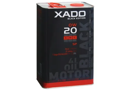 Моторное масло Xado Atomic Oil 0W-20 SP AMC Black Edition 4л (XA 22294)