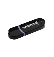 USB флеш накопитель Wibrand 4GB Panther Black USB 2.0 (WI2.0/PA4P2B)