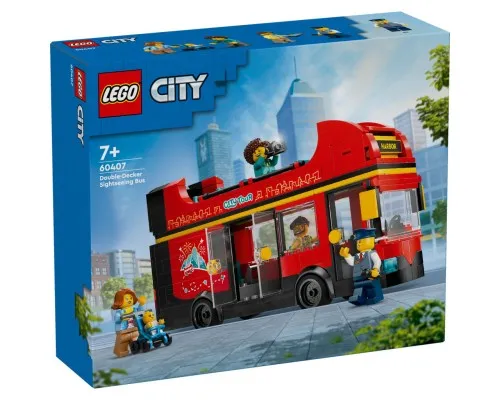 Конструктор LEGO City Червоний двоповерховий екскурсійний автобус (60407)