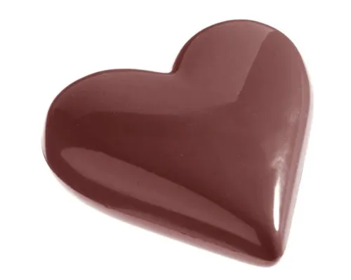 Форма для шоколаду Chocolate World Серце 119x104x23 мм 1х2 шт 205 г (1148 CW)