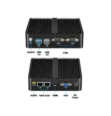 Промисловий ПК Syncotek GOLE BOX-1 J4125/8GB/128GB SSD/USBx4/RS232x2/LANx2VGA/HDMI (S-PC-0089)