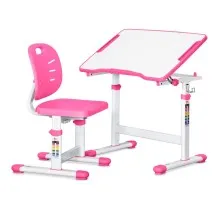Парта зі стільцем Evo-kids Pink (Evo-07 Ergo PN)