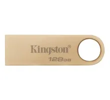 USB флеш накопитель Kingston 128GB DataTraveler SE9 G3 Gold USB 3.2 (DTSE9G3/128GB)