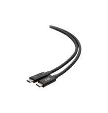 Дата кабель USB-C to USB-C 0.5m Thunderbolt 4 40Gbps C2G (C2G28885)