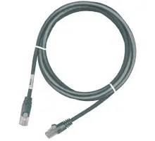 Патч-корд Molex 3м, UTP, cat.5e, LSZH, gray (PCD-01005-0E)