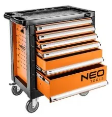 Тележка для инструмента Neo Tools 6 ящиков, 770x460x870 мм, грузоподъемность 200 кг (84-223)