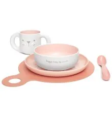 Набор детской посуды Suavinex Hygge Уютные истории розовый (300844/2)