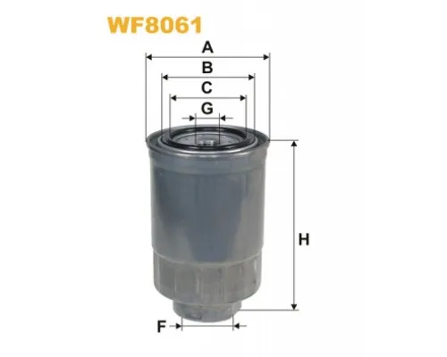 Фільтр паливний Wixfiltron WF8061