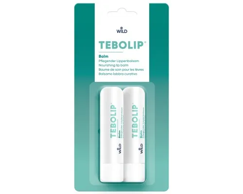 Бальзам для губ Dr. Wild TeboLip з олією чайного дерева Melaleuca Alternifolia 2х5 г (7611841700788)