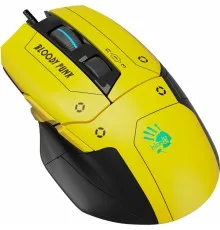 Мишка A4Tech Bloody W70 Max Punk Yellow